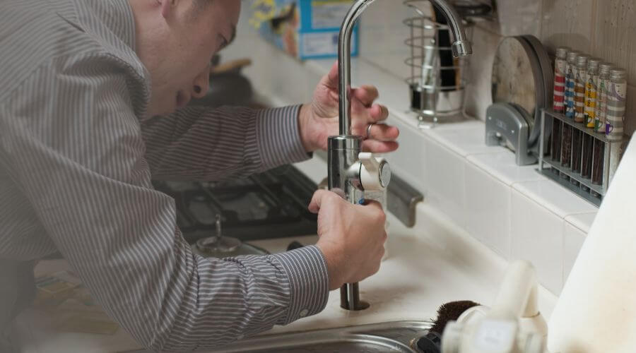 Professional bathroom faucet installation in Parker City, IN